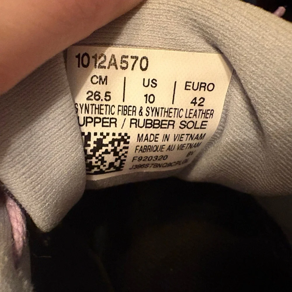 ASICS Gel-Contend 6 Womens Running Shoes Size 10 Graphite Grey Lavender 1012A570
